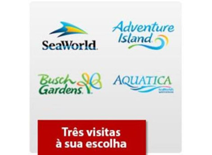 Black Friday - SeaWorld Orlando Three Park Ticket (3 anos ou +) 